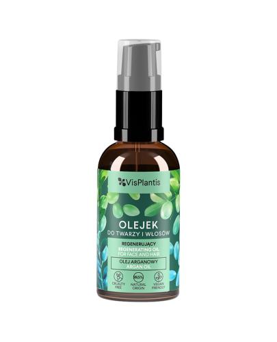 VIS PLANTIS Olejek Arganowy z olejkiem macadamia do włosów i skóry suchej - 30 ml - Apteka internetowa Melissa
