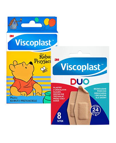  Viscoplast Duo Zestaw Plastrów, 8 szt. + VISCOPLAST Plastry dla dzieci 'Kubuś Puchatek', 10 szt. - Apteka internetowa Melissa  