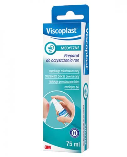 VISCOPLAST MEDYCZNE Preparat do oczyszczania ran - 75 ml - Apteka internetowa Melissa