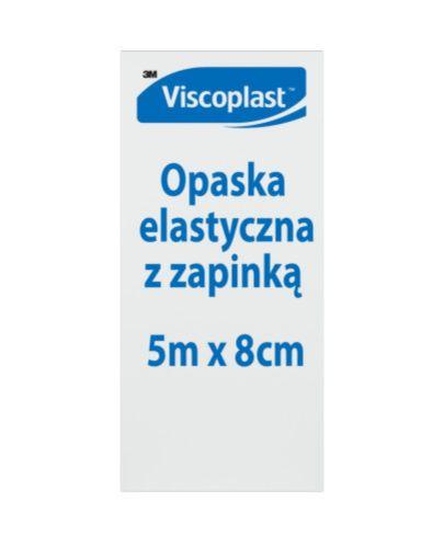 VISCOPLAST OPASKA ELASTYCZNA Z ZAPINKĄ 5 m x 8 cm - 1 szt. - Apteka internetowa Melissa