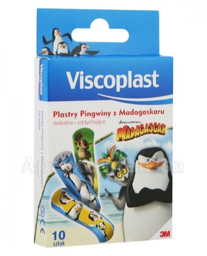  VISCOPLAST Plastry dla dzieci Pingwiny z Madagaskaru - 10 szt. - Apteka internetowa Melissa  