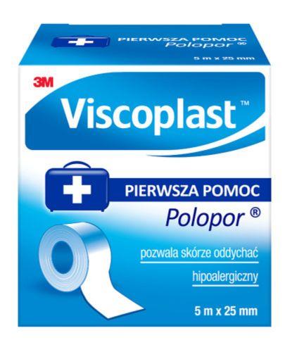 VISCOPLAST POLOPOR 5 m x 25 mm - 1 szt. - Apteka internetowa Melissa