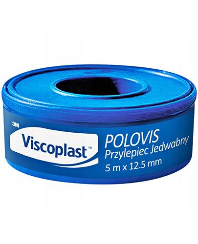 Viscoplast Polovis Przylepiec jedwabny 5 m x 12,5 mm - 1 szt. - cena, opinie, właściwości - Apteka internetowa Melissa