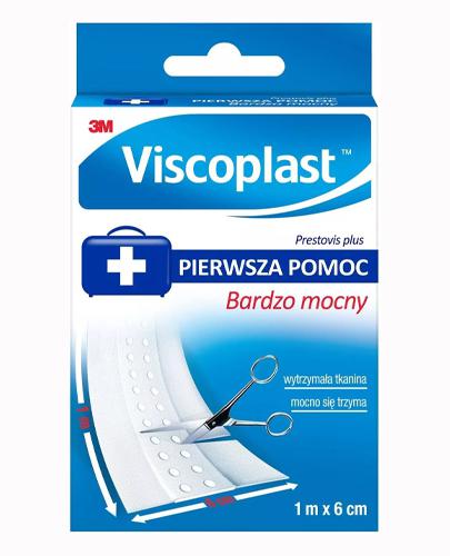 VISCOPLAST PRESTOVIS PLUS Plaster 1 m x 6 cm - 1 szt. - Apteka internetowa Melissa