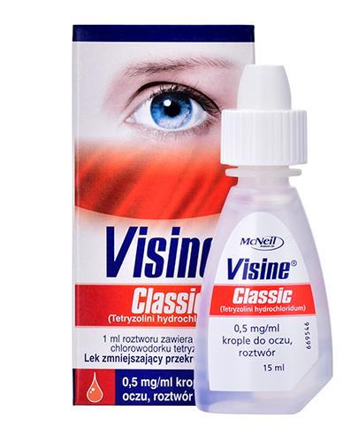 VISINE CLASSIC Krople - 15 ml Krople do oczu - cena, opinie, wskazania - Apteka internetowa Melissa