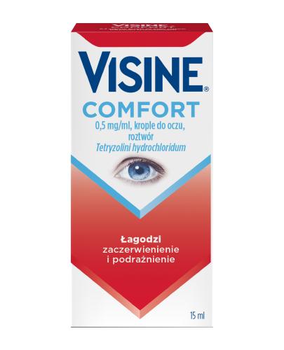  Visine Comfort, 15 ml cena, opinie, właściwości - Apteka internetowa Melissa  