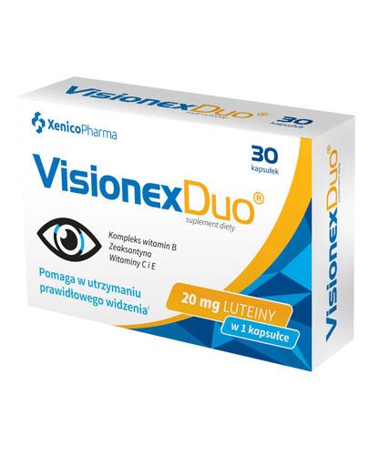  VISIONEX Duo  - 30kaps Na utrzymanie prawidłowego widzenia - cena, opinie, stosowanie - Apteka internetowa Melissa  