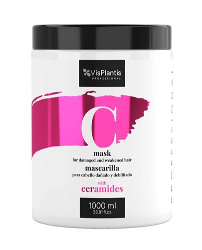 VisPlantis Professional Maska do włosów z ceramidami, 1000 ml, cena, wskazania, opinie