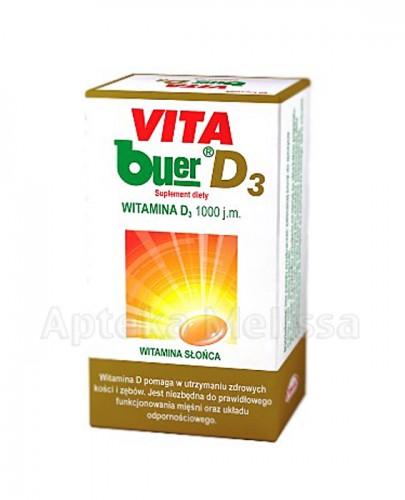 VITA BUER D3 1000 j.m. - 120 kaps. - Apteka internetowa Melissa