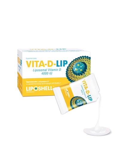  VITA-D-LIP Liposomalna witamina D 4000 IU - 30 sasz. - cena, dawkowanie, opinie  - Apteka internetowa Melissa  