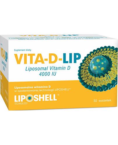  Vita-D-Lip Liposomalna witamina D 4000 IU 75+, 30 saszetek - Apteka internetowa Melissa  