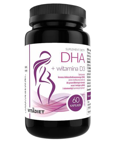 Vitadiet Dha Witamina D3 60 Kaps