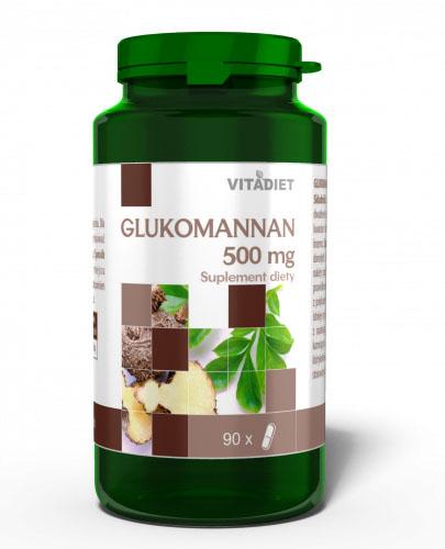  VITADIET Glukomannan 500 mg - 90 kaps. Na odchudzanie - cena, opinie, dawkowanie - Apteka internetowa Melissa  