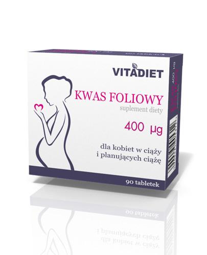 VITADIET Kwas foliowy 400 ug - 90 tabl.
