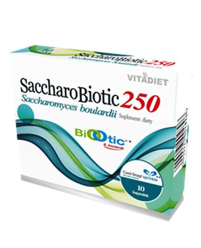VITADIET SaccharoBiotic 250 - 10 kaps. - Apteka internetowa Melissa