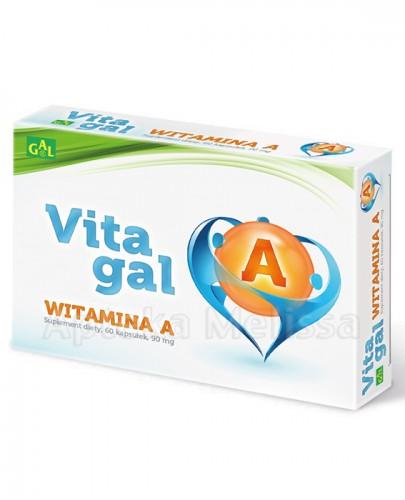 VITAGAL Witamina A 90 mg - 60 kaps. - Apteka internetowa Melissa