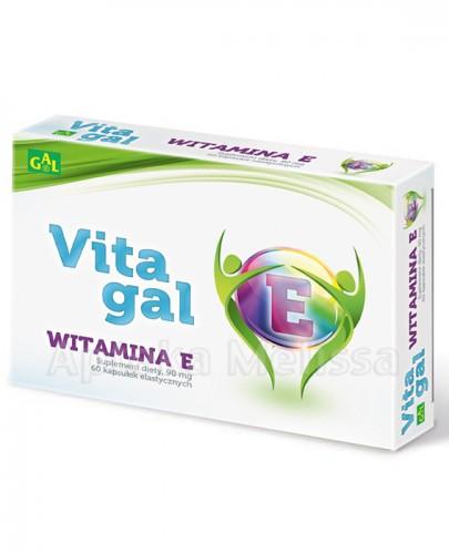 VITAGAL Witamina E 90 mg - 60 kaps. - Apteka internetowa Melissa