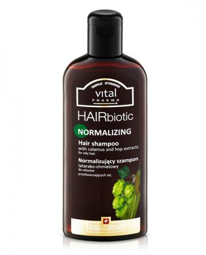  VITAL PHARMA+ HAIRBIOTIC Normalizujący szampon tatarakowo-chmielowy - 250 ml - Apteka internetowa Melissa  
