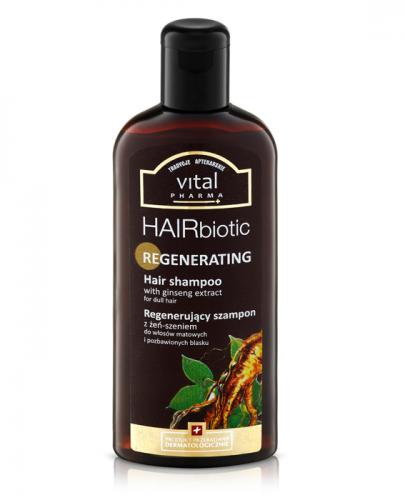  VITAL PHARMA+ HAIRBIOTIC Regenerujący szampon z żeń-szeniem - 250 ml - Apteka internetowa Melissa  