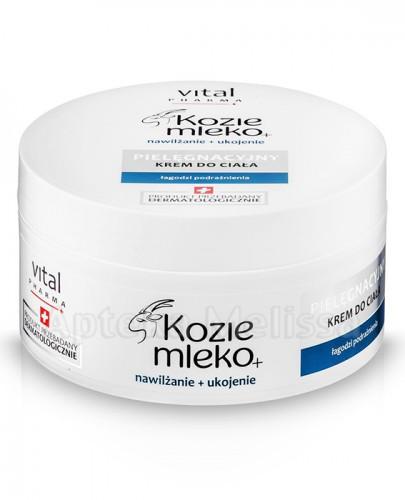 VITAL PHARMA KOZIE MLEKO+ Pielęgnacyjny krem do ciała w słoiczku - 200 ml - Apteka internetowa Melissa