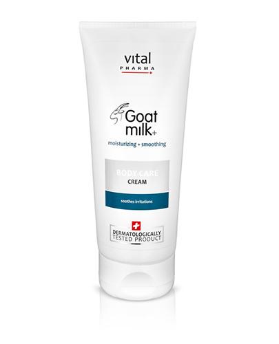 VITAL PHARMA KOZIE MLEKO+ Pielęgnacyjny krem do ciała w tubce - 200 ml - Apteka internetowa Melissa