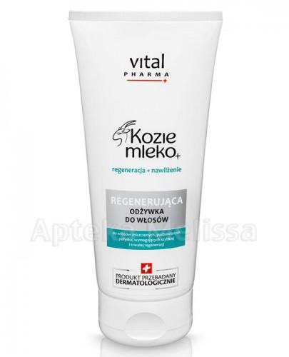 VITAL PHARMA KOZIE MLEKO+ Regenerująca odżywka do włosów - 200 ml - Apteka internetowa Melissa