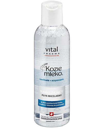 VITAL PHARMA KOZIE MLEKO+ Nawilżający płyn micelarny - 200 ml - Apteka internetowa Melissa
