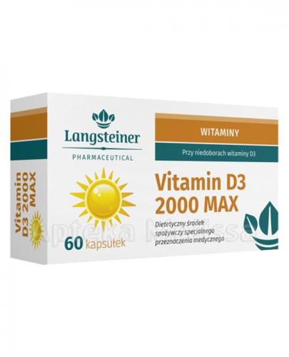  LANGSTEINER Vitamin D3 2000 max - 60 kaps. - Apteka internetowa Melissa  
