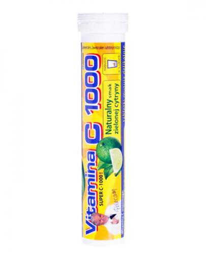 VITAMINA C 1000 O smaku zielonej cytryny - 20...