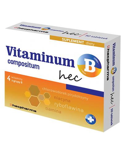 VITAMINUM B COMPOSITUM hec - 100 tabl. - Apteka internetowa Melissa