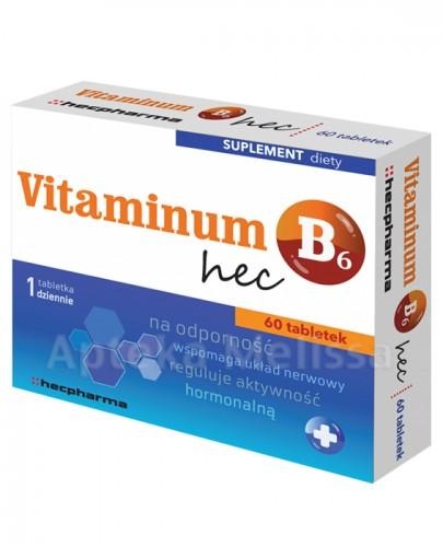 VITAMINUM B6 hec - 60 tabl. - Apteka internetowa Melissa