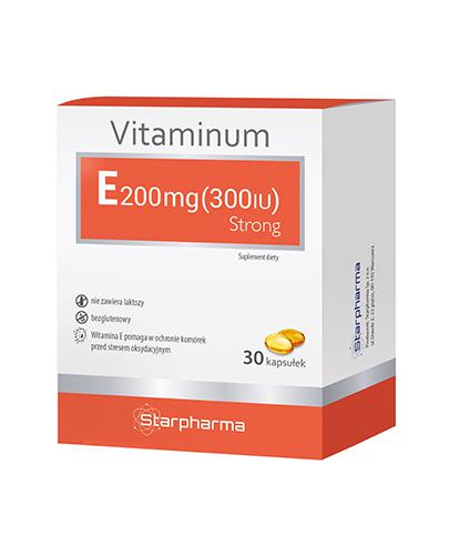  Vitaminum E 200 mg (300IU) Strong, 30 kapsułek - Apteka internetowa Melissa  