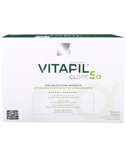 Vitapil Clinic 5α, 30 saszetek + 60 kapsułek - Apteka internetowa Melissa  