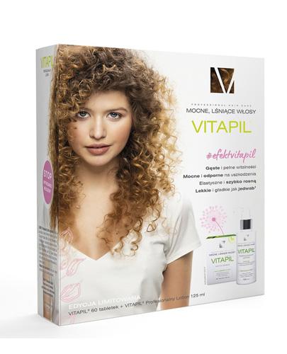 VITAPIL Z BIOTYNĄ + BAMBUS - 60 tabl. + VITAPIL Profesjonalny lotion - 125 ml GRATIS - Apteka internetowa Melissa