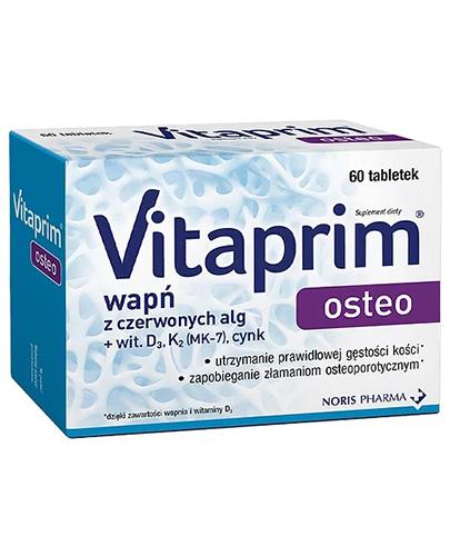 Vitaprim Osteo - 60 tabl. - cena, opinie, właściwości - Apteka internetowa Melissa