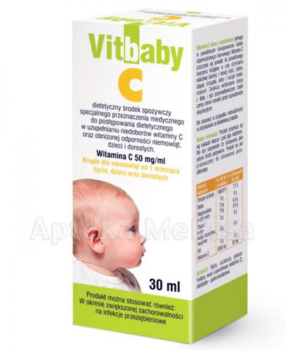 VITBABY C krople - 30 ml - Apteka internetowa Melissa