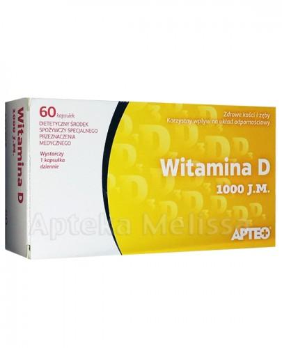 APTEO Witamina D 1000 j.m. - 60 kaps. - Apteka internetowa Melissa