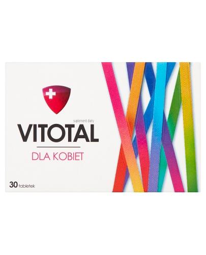  VITOTAL DLA KOBIET, 30 tabletek - Apteka internetowa Melissa  