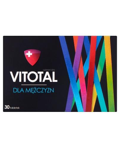  VITOTAL DLA MĘŻCZYZN, 30 tabletek - Apteka internetowa Melissa  