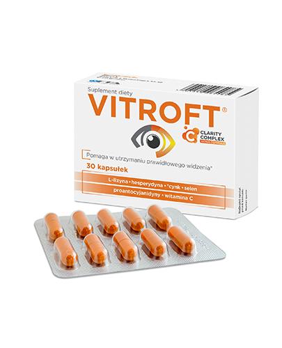  VITROFT Suplement diety - 30 kaps. - cena opinie, stosowanie - Apteka internetowa Melissa  