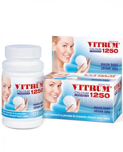 VITRUM Calcium 1250 + witamina D3 - 120 tabl. - Apteka internetowa Melissa