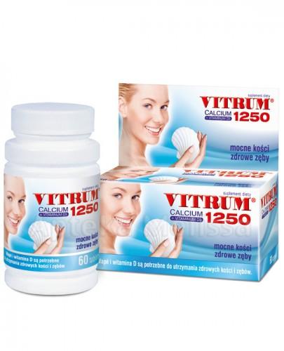 VITRUM Calcium 1250 + witamina D3 - 60 tabl.