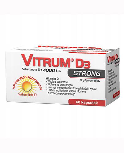  Vitrum D3 Strong 4000 IU, 60 kaps. - Apteka internetowa Melissa  