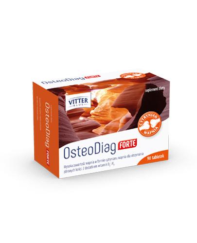 VITTER BLUE OsteoDiag forte - 90 tabl. - na zdrowe kości - cena, dawkowanie, opinie  - Apteka internetowa Melissa  