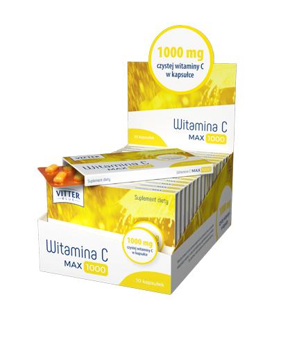 Vitter Blue Witamina C Max 1000 10 Kaps Cena Opinie Wskazania