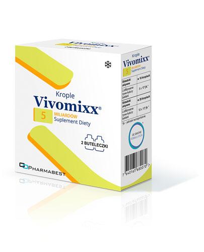 
                                                                          VIVOMIXX Krople, Kolonizacja bakteryjna przewodu pokarmowego u niemowląt i małych dzieci,  2 x 5 ml - Drogeria Melissa                                              