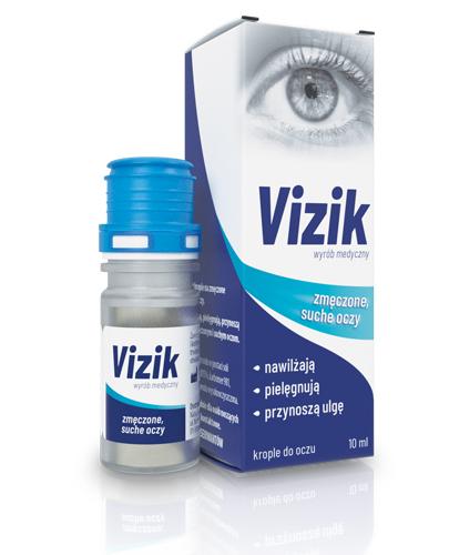Vizik Nawilżające Krople Do Oczu 10 Ml Do Suchych I Zmęczonych Oczu Cena Dawkowanie
