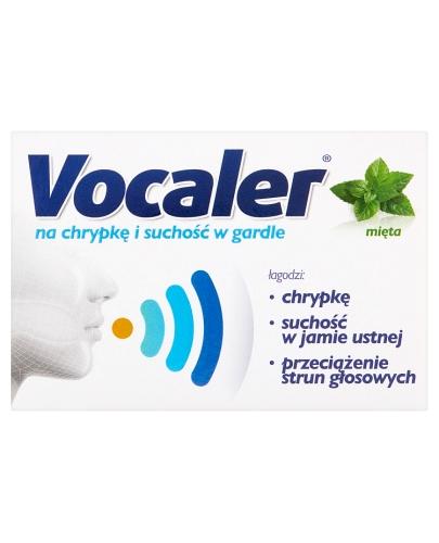 VOCALER Pastylki do ssania mięta - 12 past. - Apteka internetowa Melissa