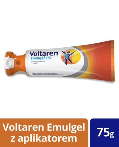 VOLTAREN EMULGEL 1% Lek przeciwbólowy i przeciwzapalny - żel 75 g - Apteka internetowa Melissa