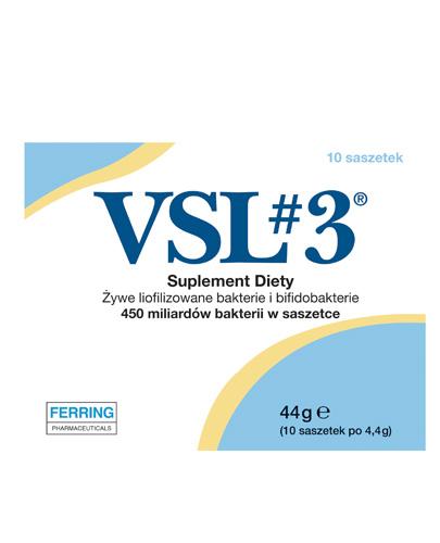 VSL#3 - 10 saszetek - skoncentrowany poliprobiotyk - cena, dawkowanie - Apteka internetowa Melissa  